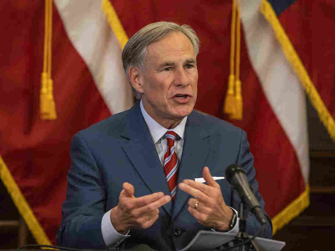 Texas Governor Hits 'Pause' On Further Reopening Amid
COVID-19 Surge 1