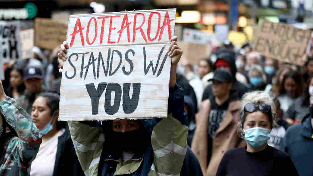As New Zealand Police Pledge To Stay Unarmed, Maori
Activists Credit U.S. Protests 1