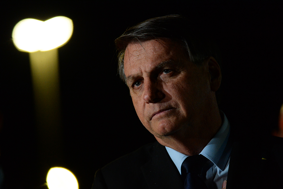Brazil’s President Bolsonaro tests positive for
Covid-19 1