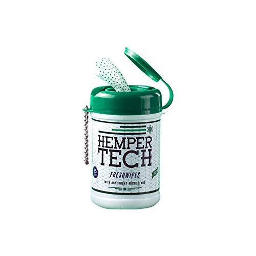 HEMPER Tech Alcohol Freshwipes Travel Size Bucket
