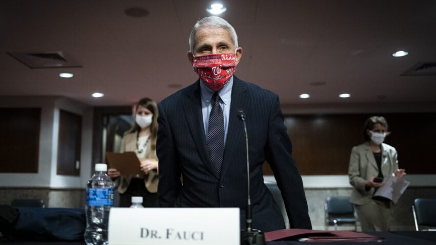 Anthony Fauci tells Elizabeth Warren that new coronavirus
cases could 'go up to 100,000 a day if this does not turn
around' 1