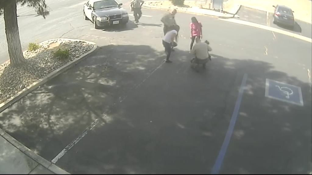 A California deputy saved a baby from choking during a Black
Lives Matter protest 1