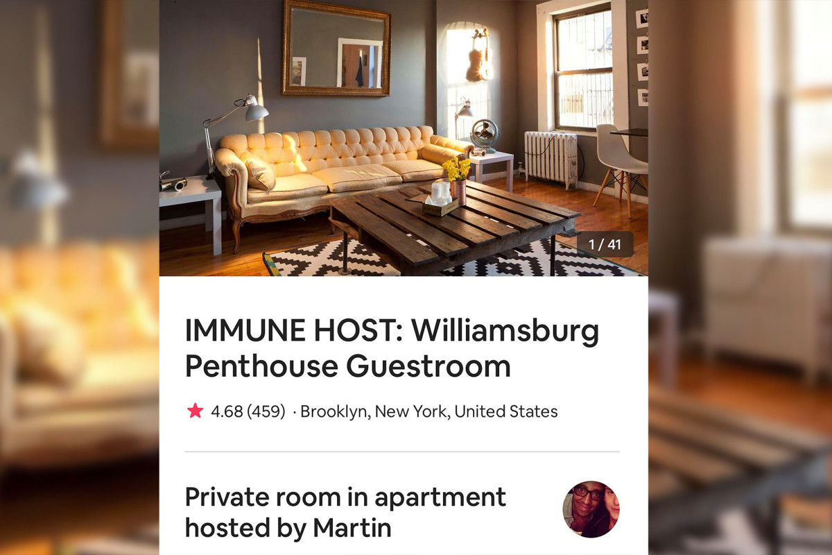 Airbnb shuts down Brooklyn host flaunting coronavirus
immunity 1