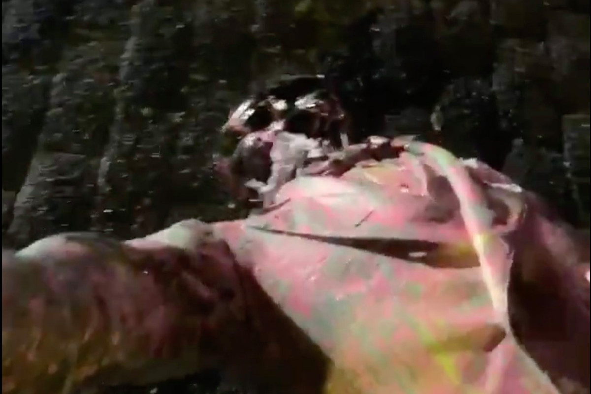 Virginia protesters topple statue of Confederate President
Jefferson Davis 1
