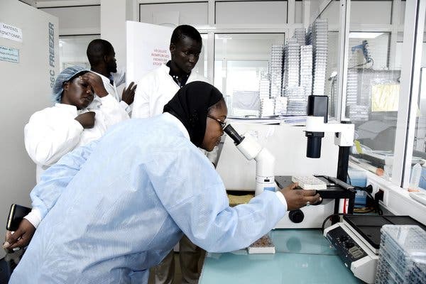 Coronavirus Infects Famed Research Lab Working on At-Home
Test 1