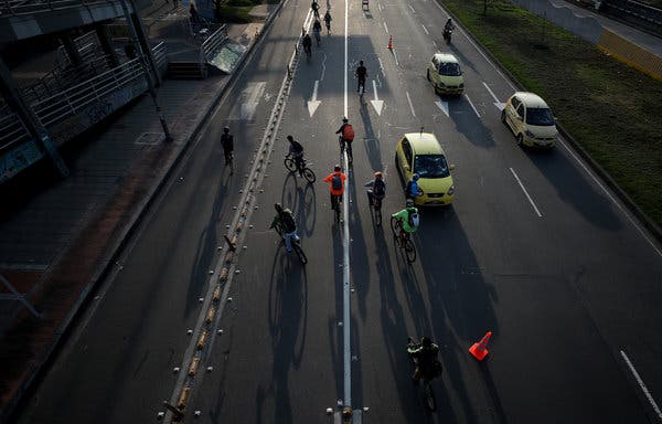 Lockdowns Tamed Road Traffic. Here’s How Cities Aim to Keep
It Down. 1