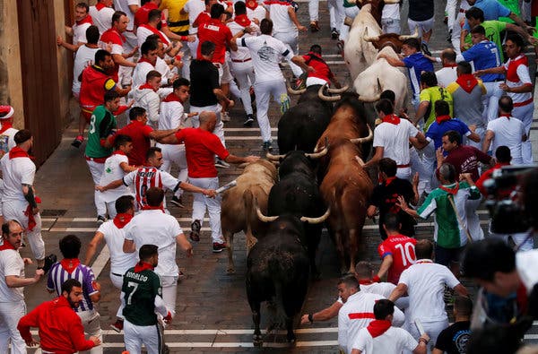 Bullfighting, Already Ailing in Spain, Is Battered by
Lockdown 1