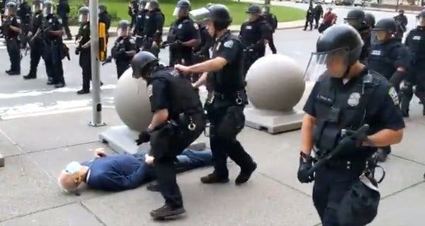 Trump Falsely Targets Buffalo Protester, 75, as ‘Antifa
Provocateur’ 1
