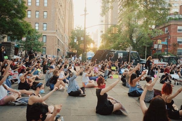 Black Activists Wonder: Is Protesting Just Trendy for White
People? 1
