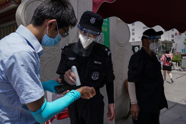 Coronavirus Outbreak in Beijing, China's Capital, Alarms
Officials 1