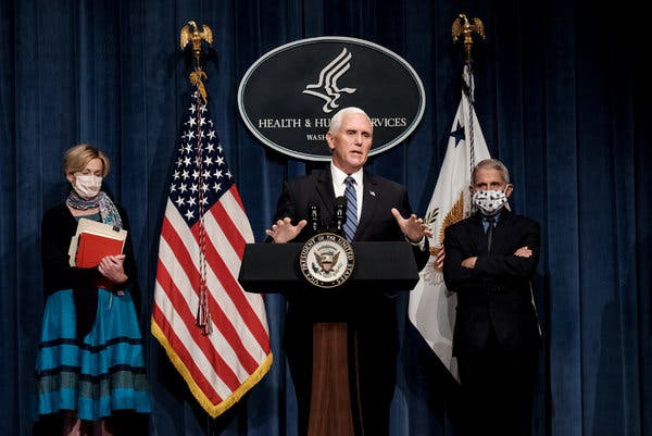 New Numbers Showing Coronavirus Spread Intrude on a White
House in Denial 1