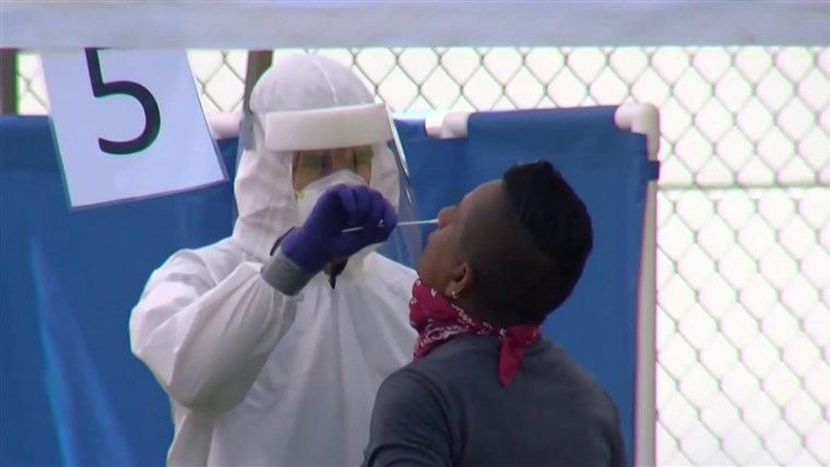 Rise in coronavirus cases in L.A. puts Latinos at even
greater risk, doctors say 1