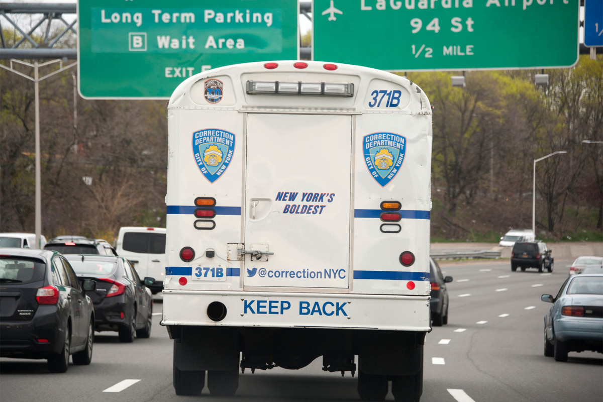 Ten percent of Rikers inmates re-arrested after
coronavirus release: NYPD 1