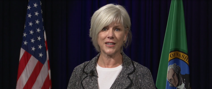 Olympia Mayor Slams Protests as ‘Domestic Terrorism’ after
Rioters Vandalize Her Home 1