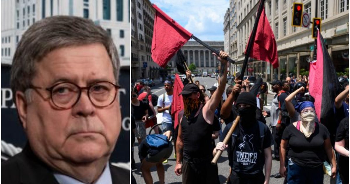 WTF: Department of Justice Has Arrested No ANTIFA Terrorists
Over Nationwide Rioting 1