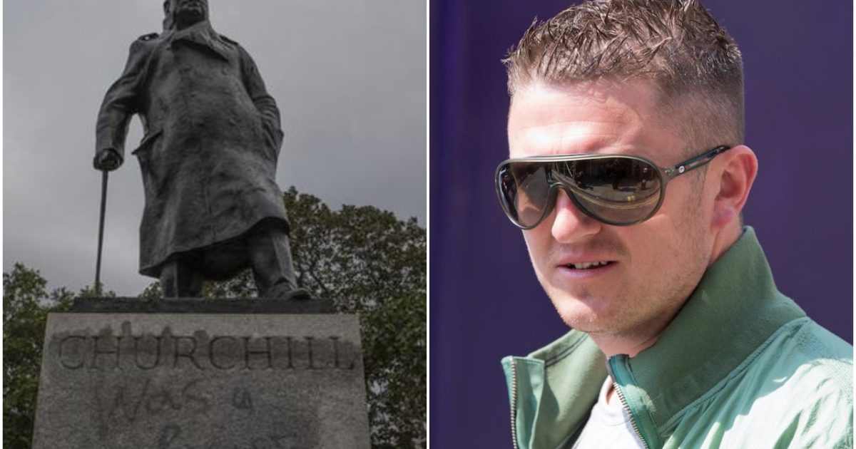 Black Lives Matter Terrorists Cower After British Patriots
Vow to Protect Monuments From Desecration 1