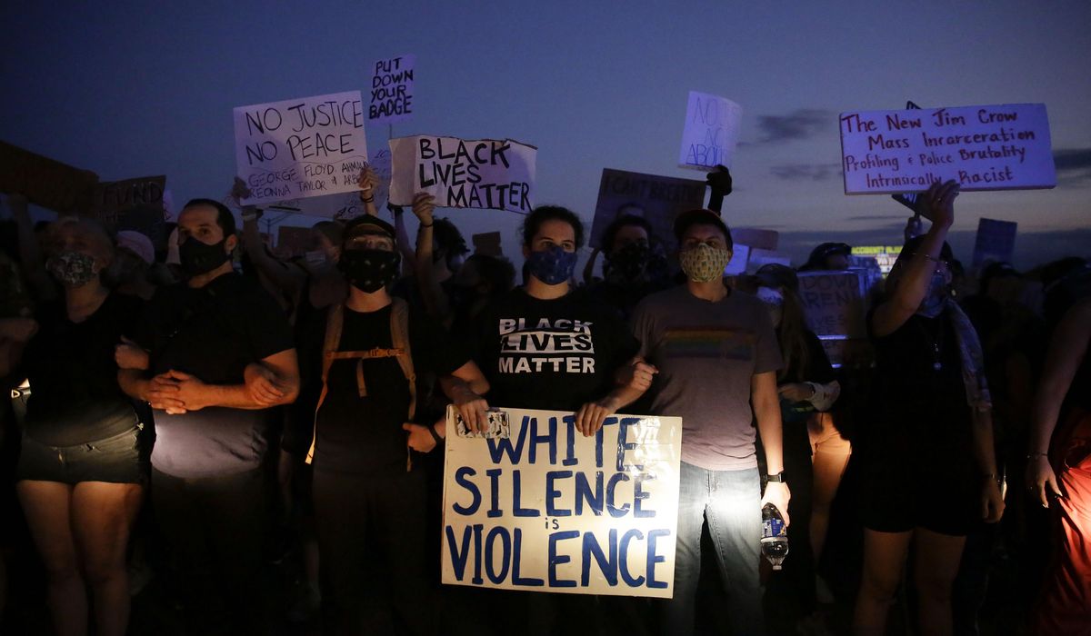 Protesters in US call attention to deaths of more black
men 1