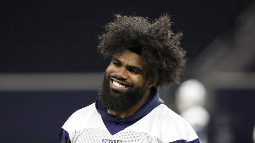 Cowboys star Ezekiel Elliott tested positive for
coronavirus 1