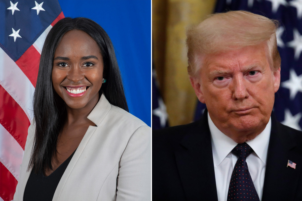 State Department official resigns in protest of Trump’s
handling of racial unrest 1