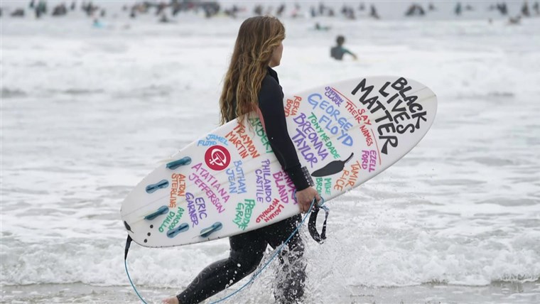 Surfing confronts sport's racist past after George Floyd's
death 1