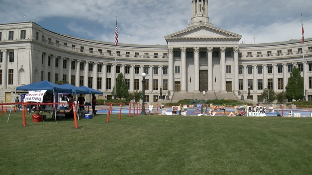 Black Lives Matter hosts free COVID-19 testing as part of
Juneteenth celebration in Denver 1