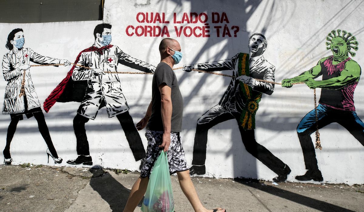 Brazil tops 1 million cases as coronavirus spreads
inland 1