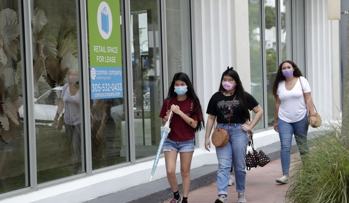 Florida businesses reconsider reopening as coronavirus cases
increases 1