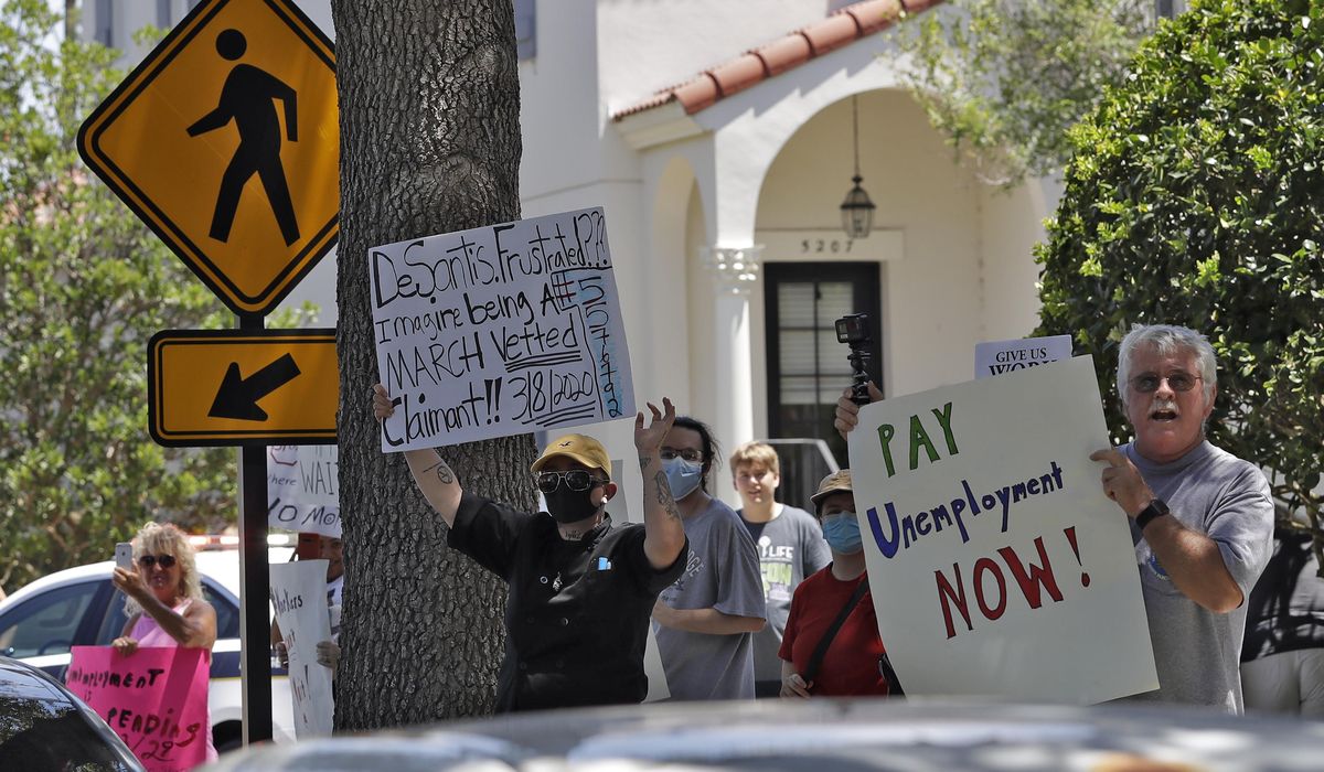 Florida unemployment hits 14.5% in coronavirus' wake 1