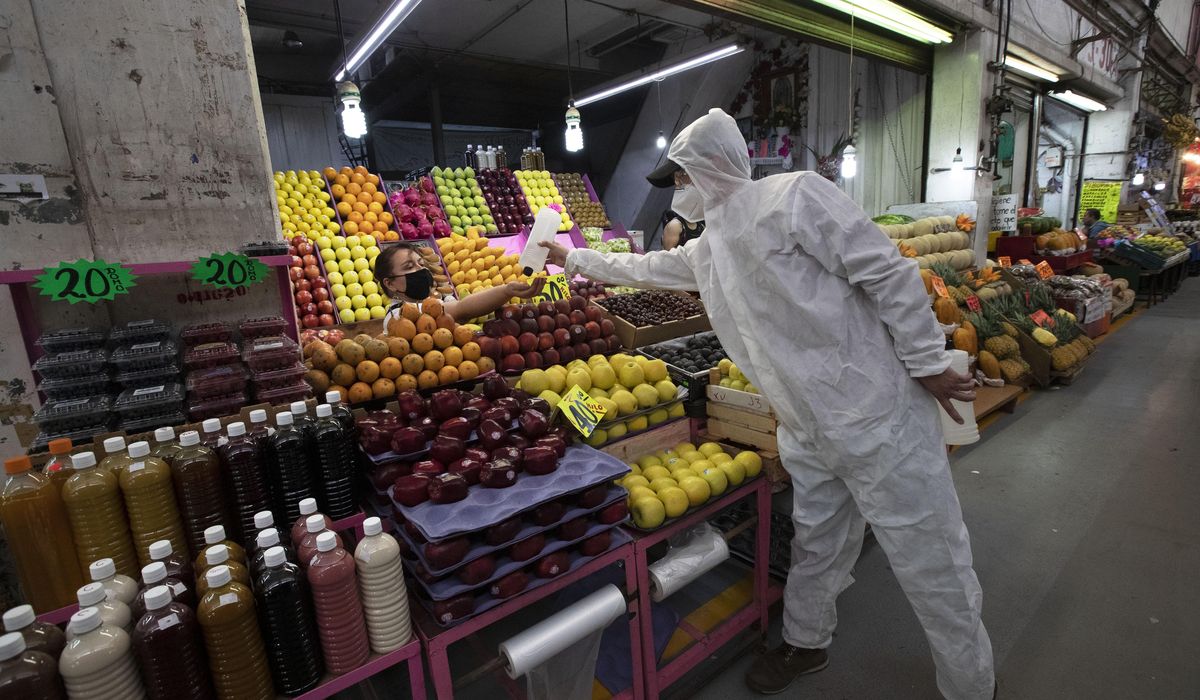 Mexico posts record 5,662 new coronavirus cases in one
day 1