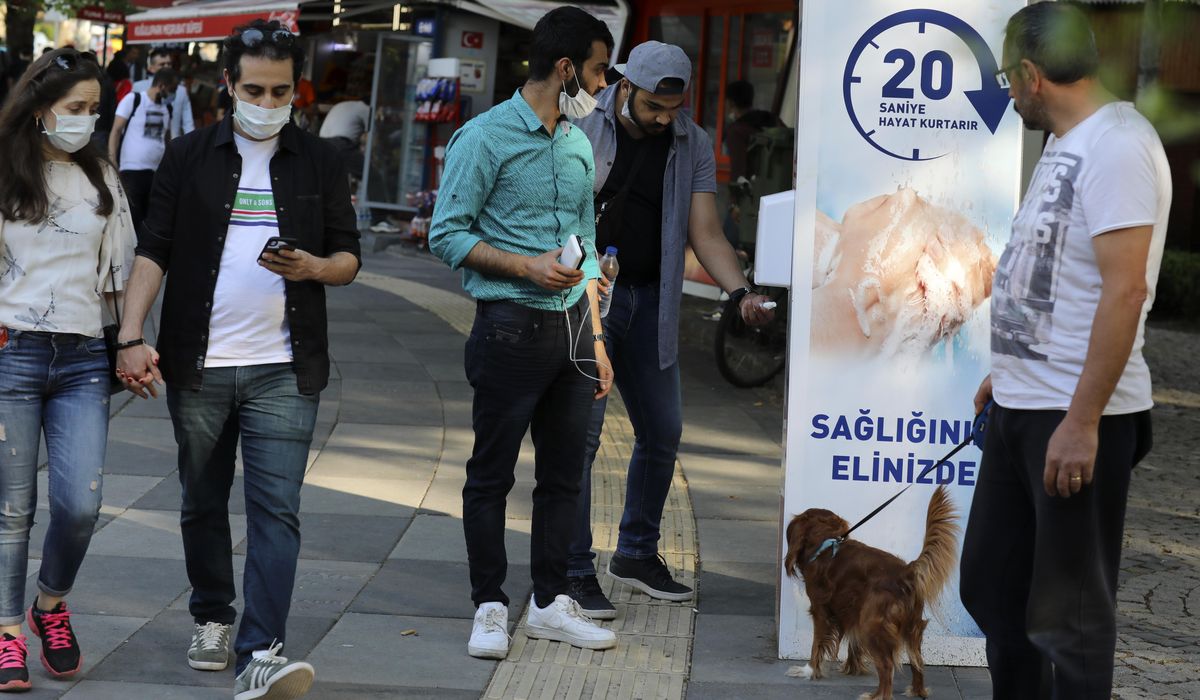 Turkey sees rise in daily coronavirus cases following
easing 1
