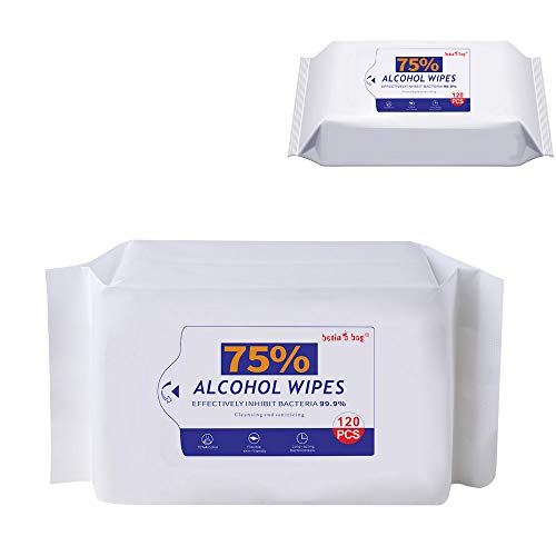 Wet Wipes, Hand Cleaning Refreshing Wipe(1 Pack, 120 Counts), All-Purpose Clean Wipes for Adults Family, Travel, Bathroom, Kitchen, Skin Cleaning Care