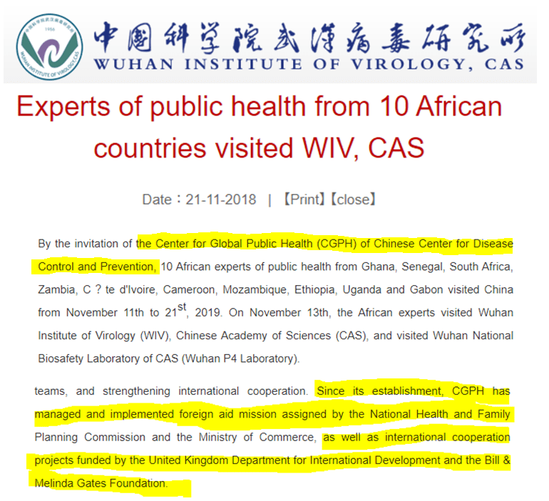 WINNING: President Trump Cut Off Fauci’s Creepy Wuhan Bat
Coronavirus Project 1
