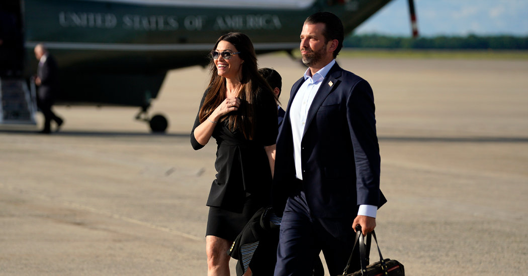 Kimberly Guilfoyle, Top Fund-Raising Official for Trump
Campaign, Tests Positive for Coronavirus 1