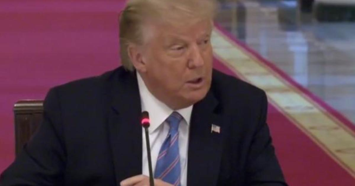 Trump downplays severity of coronavirus as cases spike
across the U.S. 1