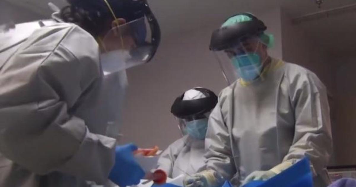 Hospitalizations and coronavirus deaths spike in hot spots
nationwide 1