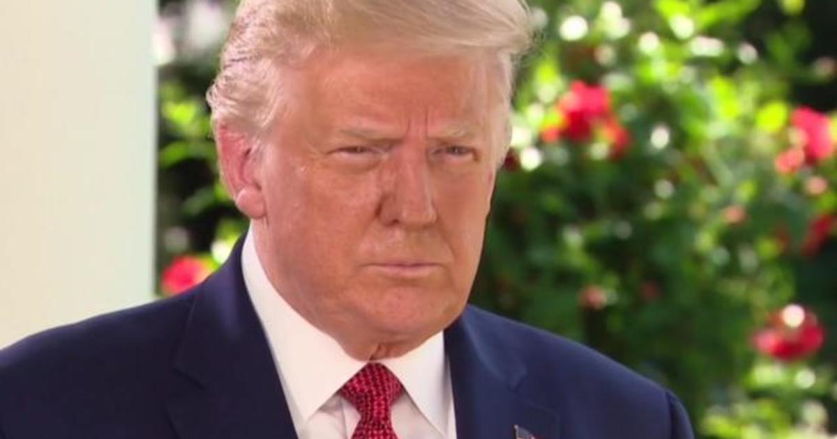 Trump talks coronavirus and policing in exclusive
interview 1