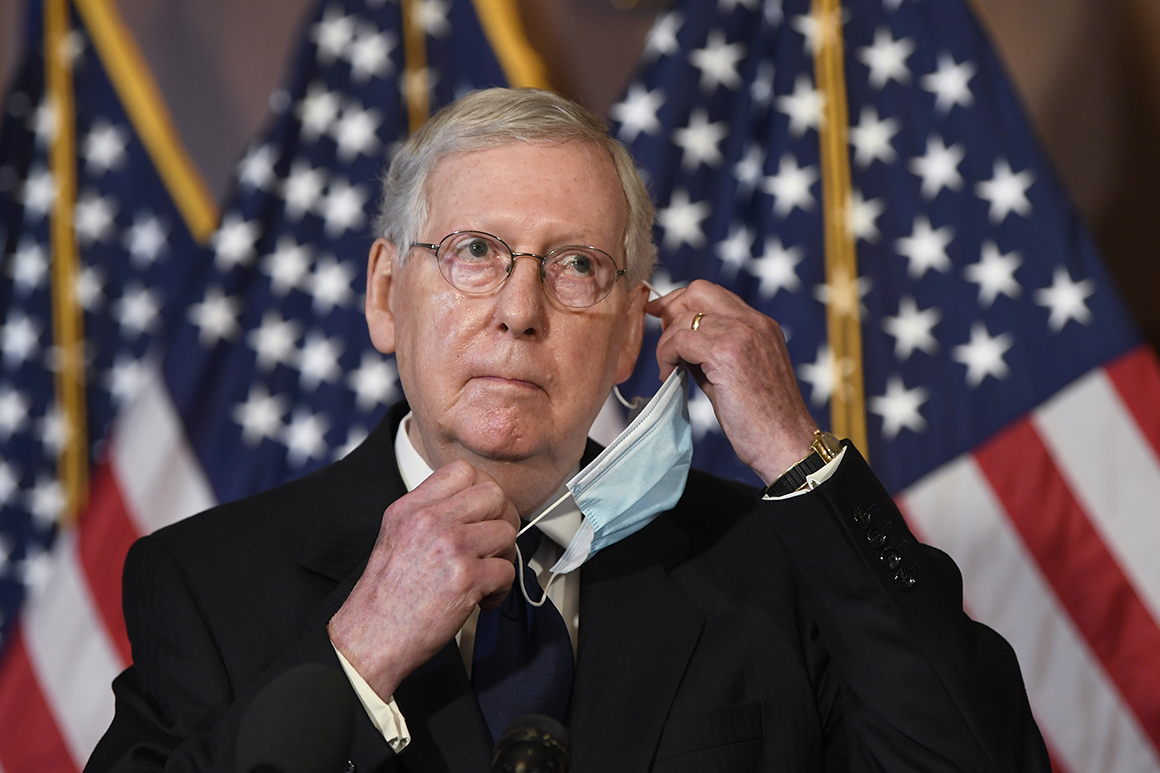 Senate's Covid-19 package tees up fight over Medicaid
funding, hospital bailout 1