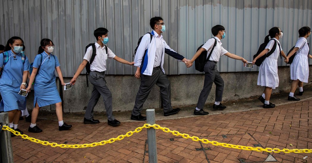 Hong Kong Bans Protest Song and Other Political Expression
at Schools 1