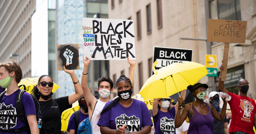 Some Republicans Have Grown Wary of Protests Against Racism,
Poll Shows 1