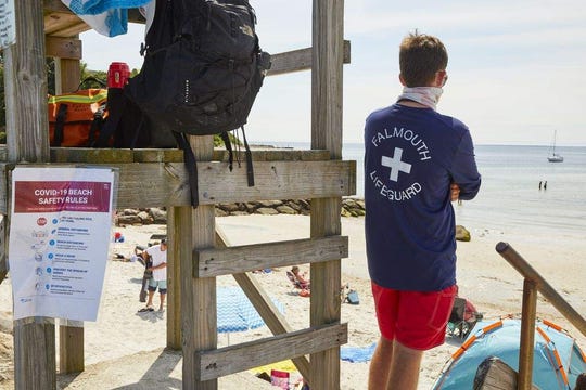 Eight Massachusetts lifeguards test positive for COVID-19
after party, boss says stay quiet 1