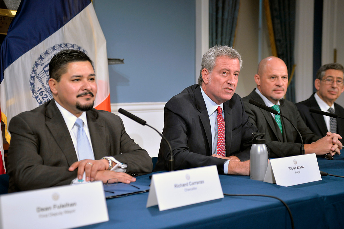 Give de Blasio credit for at least trying to reopen NYC
schools despite union resistance 1