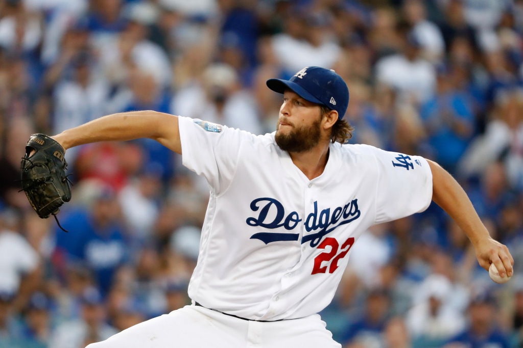 Dodgers ace Kershaw scratched from Opening Night start vs.
Giants 1