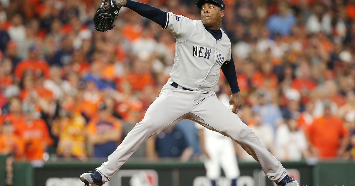 Yankees closer Aroldis Chapman has COVID-19 1