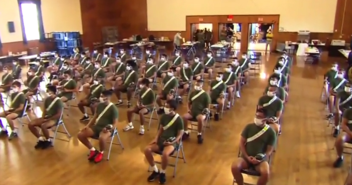 Marines help battle COVID-19 through cutting-edge
study 1