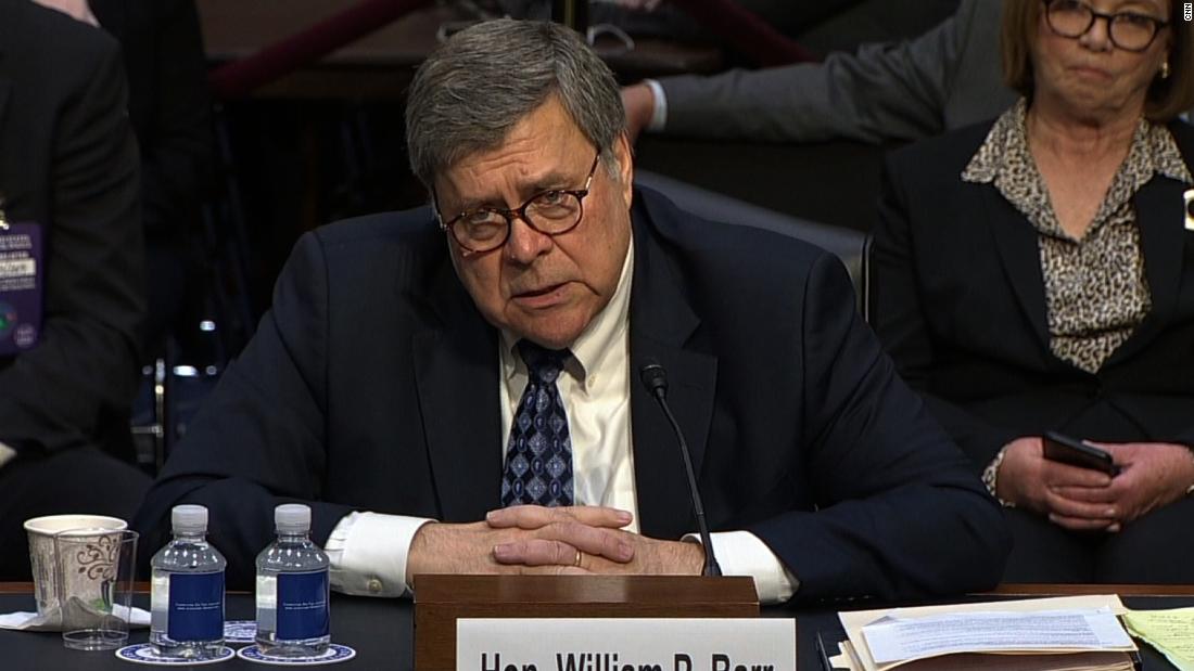 READ: Attorney General William Barr's opening statement for
House hearing 1