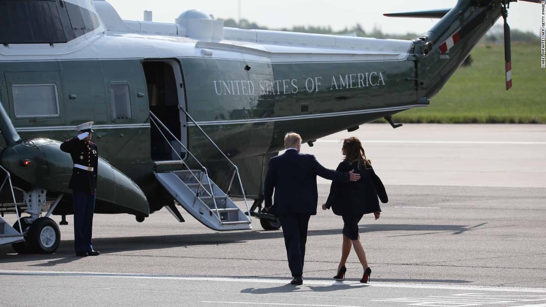 Marine assigned to presidential helicopter unit tests
positive for Covid-19 1