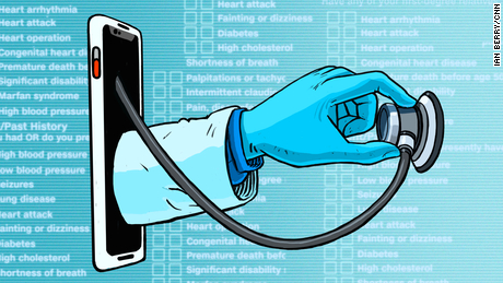 Ultrasound machines that connect to smartphones help doctors
safely scan coronavirus patients 1