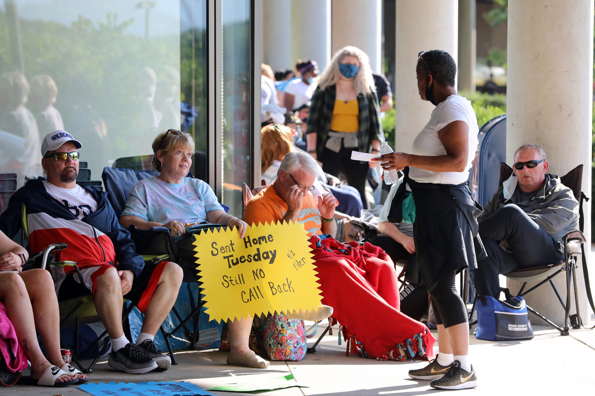 US workers file 1.3 million more jobless claims as
coronavirus total nears 50 million 1