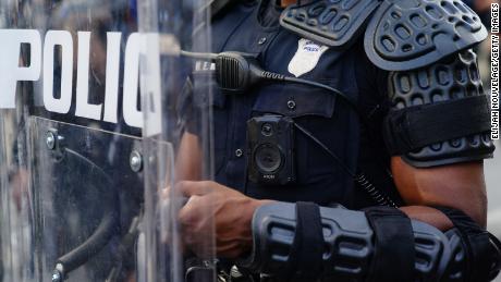 NYPD chief and 3 officers injured following clash with
protesters 1