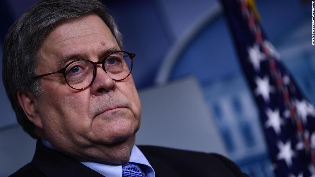AG Barr calls reaction to George Floyd death
'extreme' 1 AG Barr calls reaction to George Floyd death
'extreme' 1
